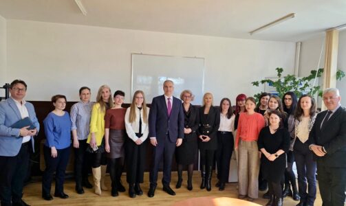 Vizitele de lucru ale Ministrului Justiției, domnul Radu Marinescu, la sediul Serviciului de Probațiune Brașov și la sediul Laboratorului Interjudeţean de Expertize Criminalistice Braşov, 10 martie 2026